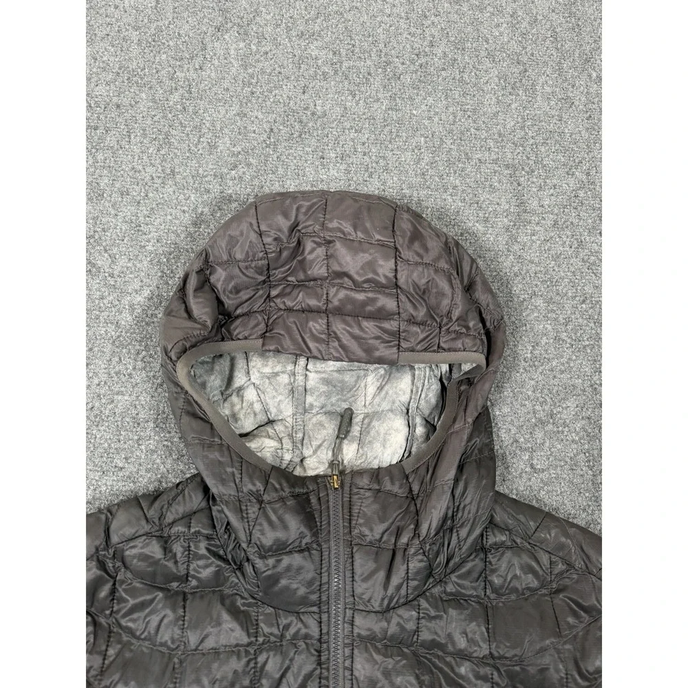 The North Face ThermoBall Hooded Jacket Men's Large Gray Insulated Puffer